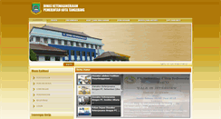 Desktop Screenshot of disnaker.tangerangkota.go.id